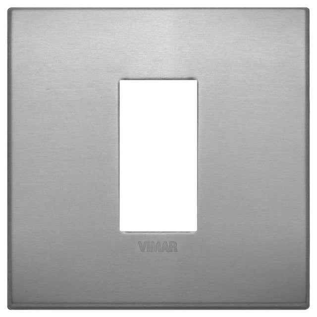 Vimar Arke Classic Plate 1M Aluminium Lava