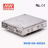 Mean Well MHB100-48S05 DC-DC Converter - 100W - 36~75V in 5V out 20A