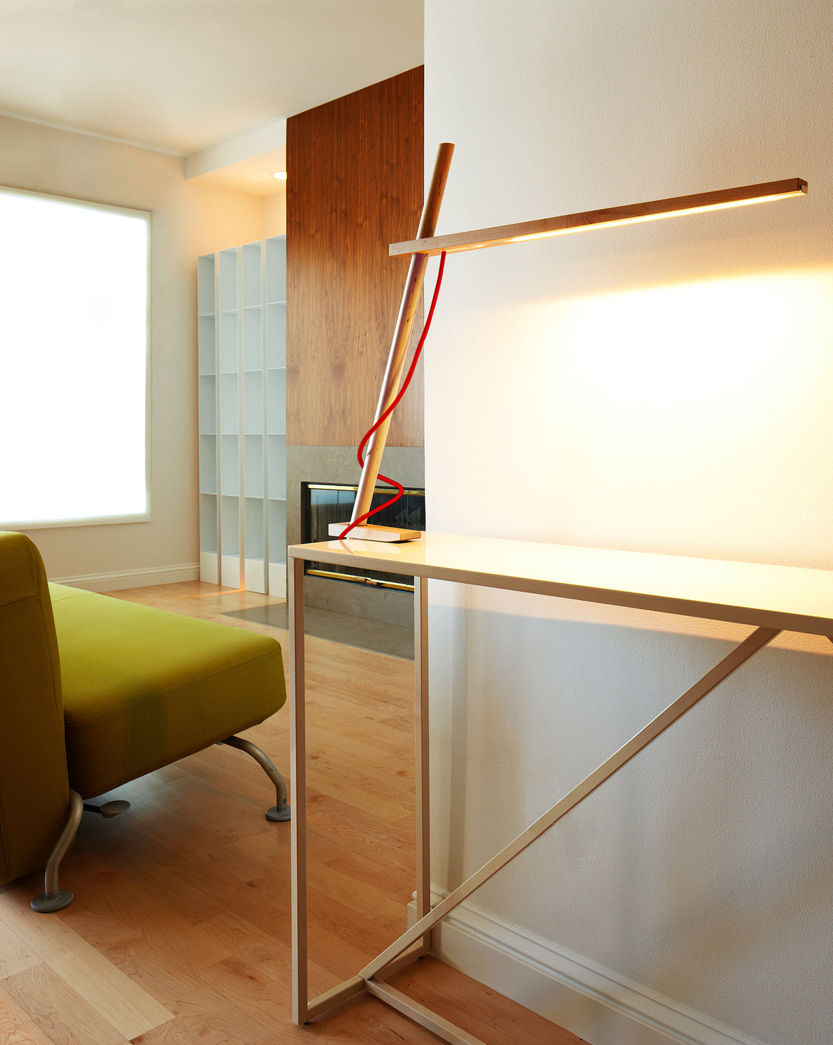 Pablo Table Clamp Freestanding(FS) Base White - PHOTO 9