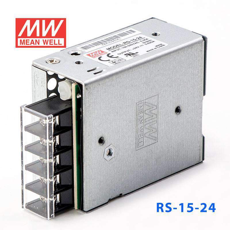 Mean Well RS-15-24 Power Supply 15W 24V 625mA - PHOTO 1