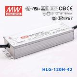 Mean Well HLG-120H-42 Power Supply 120W 42V 2.9A