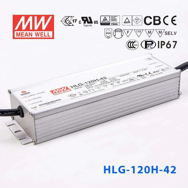 Mean Well HLG-120H-42 Power Supply 120W 42V 2.9A