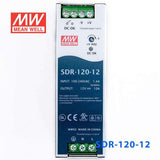 Mean Well SDR-120-12 Single Output Industrial Power Supply 120W 12V 10A - DIN Rail - PHOTO 2
