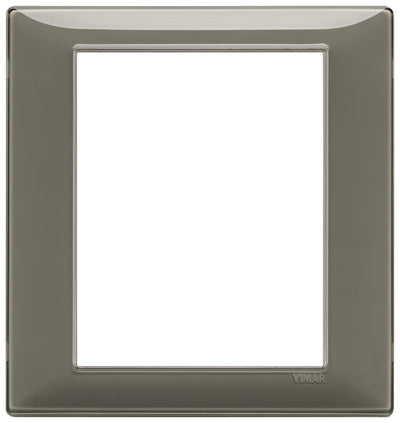 Vimar Plana Plate 8M Technopolymer Reflex Ash