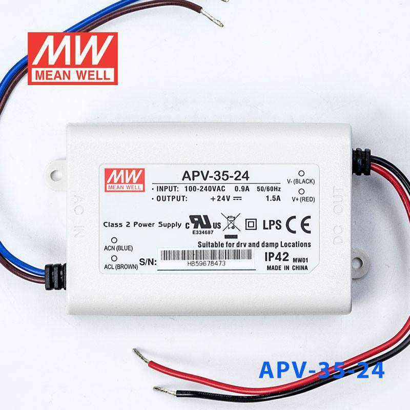 Mean Well APV-35-24 Power Supply 36W 24V - PHOTO 2