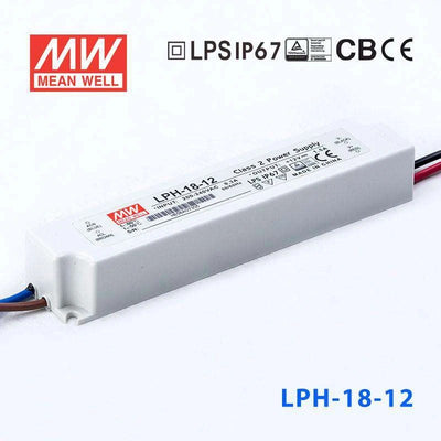 Mean Well LPH-18-12 Power Supply 18W 12V 1.5A