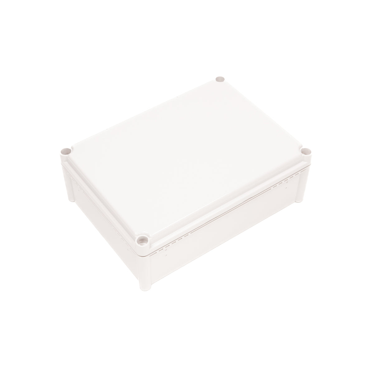 Boxco S-Series 280x380x130mm Plastic Enclosure, IP67, IK08, ABS, Grey Cover, Screw Type - PHOTO 1