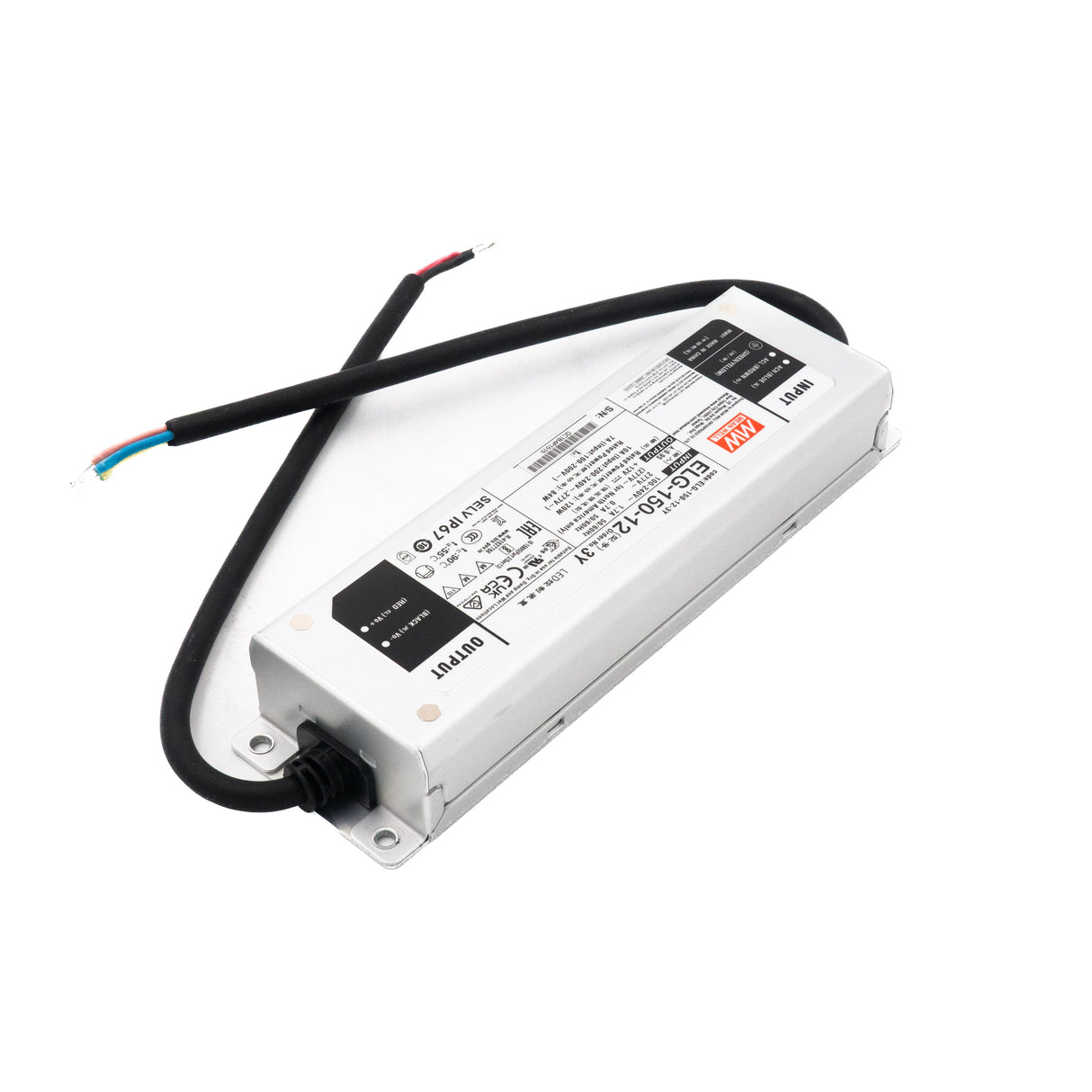 Mean Well ELG-150-12-3Y AC-DC Single output LED Driver Mix Mode (CV+CC) with PFC - PHOTO 2