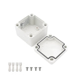 Boxco S-Series 80x80x60mm Plastic Enclosure, IP67, IK08, PC, Grey Cover, Screw Type - PHOTO 3