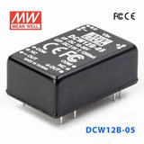 Mean Well DCW12B-05 DC-DC Converter - 12W - 18~36V in ±5V out 1.2A