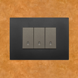 Vimar Arke Plastic 3 Gang switch - Black - 16A - PHOTO 26