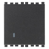 Vimar Arke 1P NO 10A Push Button 2M Grey