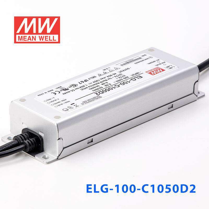 Mean Well ELG-100-C1050D2 AC-DC Single output LED Driver (CC) with PFC - PHOTO 3