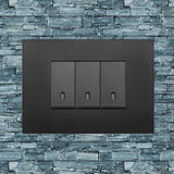 Vimar Arke Plastic 3 Gang switch - Black - 16A - PHOTO 17