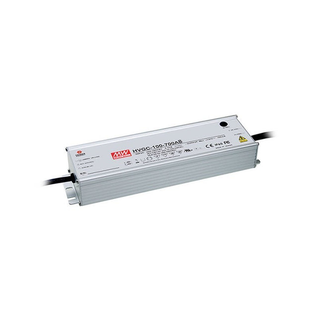 Mean Well HVGC-100-700AB Power Supply 100W 700mA - Adjustable and Dimmable