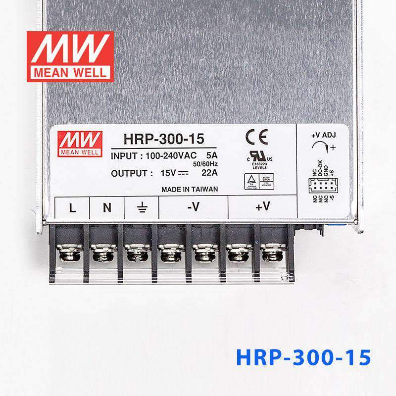 Mean Well HRP-300-15  Power Supply 330W 15V 22A - PHOTO 2