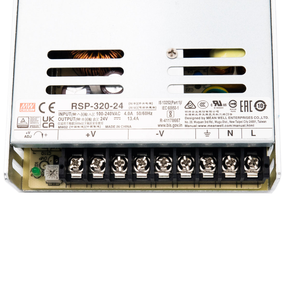 Mean Well RSP-320-24 Power Supply 320W 24V 13.4A - PHOTO 1