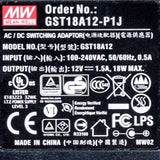 Mean Well GST18A12-P1J Power Supply 18W 12V 1.5A - PHOTO 4