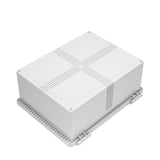 Boxco P-Series 350x450x200mm Plastic Enclosure, IP67, IK08, ABS, Grey Cover, Molded Hinge and Latch Type - PHOTO 2