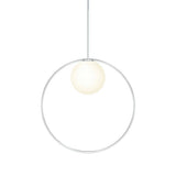 Pablo Pendant Bola Halo 22" Chrome - PHOTO 3