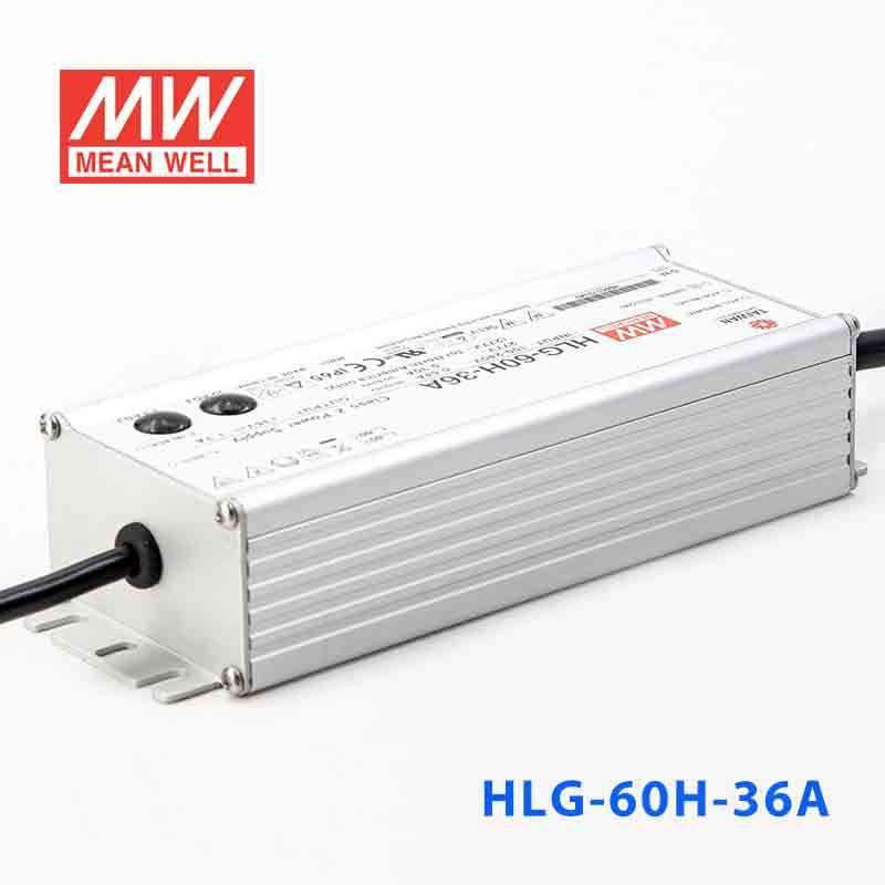 Mean Well HLG-60H-36A Power Supply 60W 36V - Adjustable 1.7A - PHOTO 3