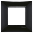 Vimar Plana Plate 2M Technopolymer Black - Square