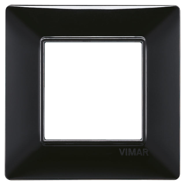 Vimar Plana Plate 2M Technopolymer Black - Square
