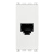 Arke RJ11 Phone Jack 6/4 White