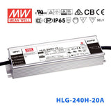 Mean Well HLG-240H-20A Power Supply 240W 20V - Adjustable 12A