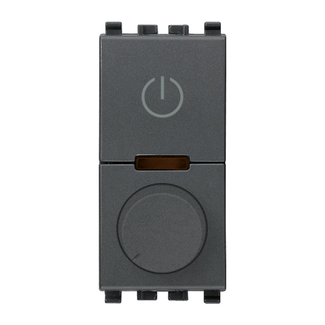 Vimar Eikon Universal Master Rotary Dimmer 230V Grey