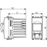 Eikon IR Relay Switch 230V White - PHOTO 3