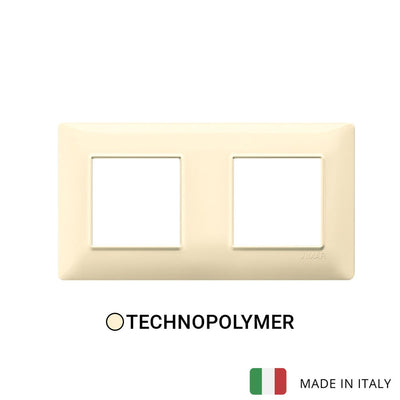 Vimar Plana Plate 4M(2+2) 71mm Technopolymer Cream