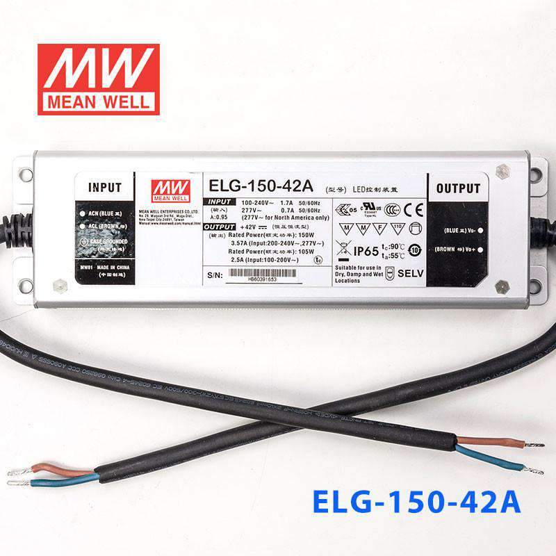 Mean Well ELG-150-42A Power Supply 150W 42V - Adjustable 3.57A - PHOTO 2
