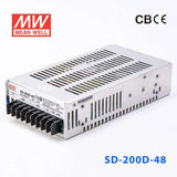 Mean Well SD-200D-48 DC-DC Converter - 200W - 72~144V in 48V out