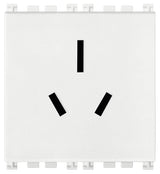 Vimar Arke 2P+E 15A Australian Sicury Outlet White