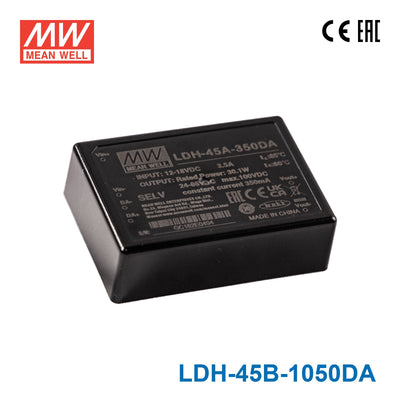 Mean Well LDH-45B-1050DA DC/DC LED Driver CC 1050mA - Step-up