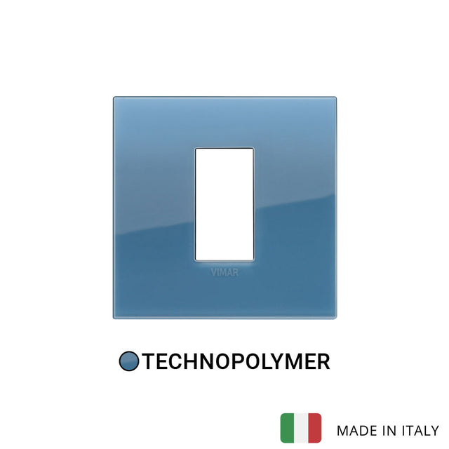 Vimar Arke Classic Plate 1M Reflex Marine Blue