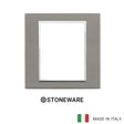 Vimar Eikon Evo Plate 8(4+4)M Stone Grey Quartzite