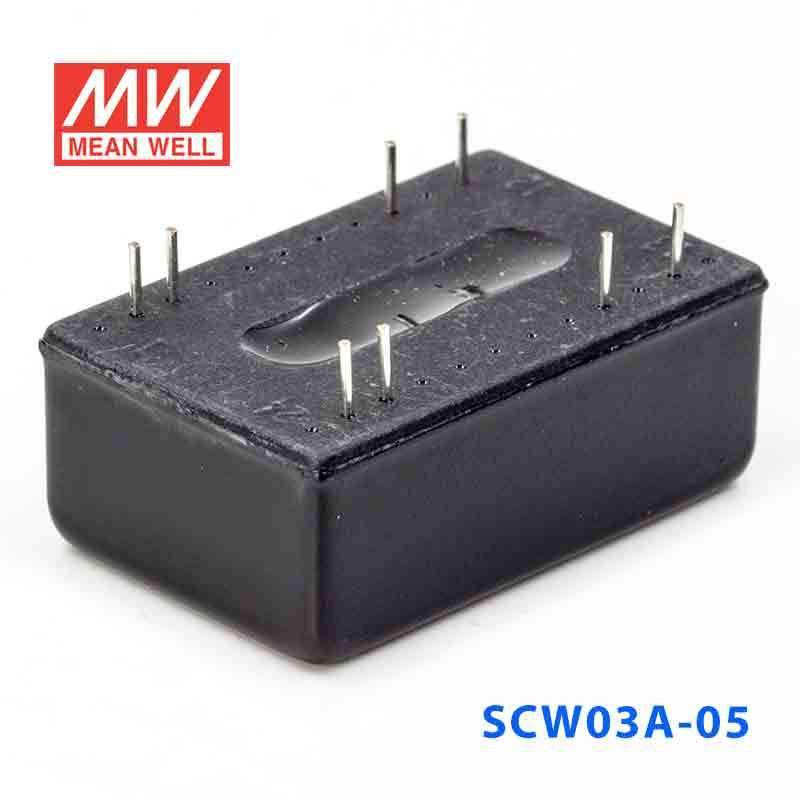 Mean Well SCW03A-05 DC-DC Converter - 3W 9~18V DC in 5V out 600mA - PHOTO 4