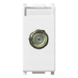 Plana F Type Female Socket Connector White