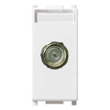 Plana F Type Female Socket Connector White