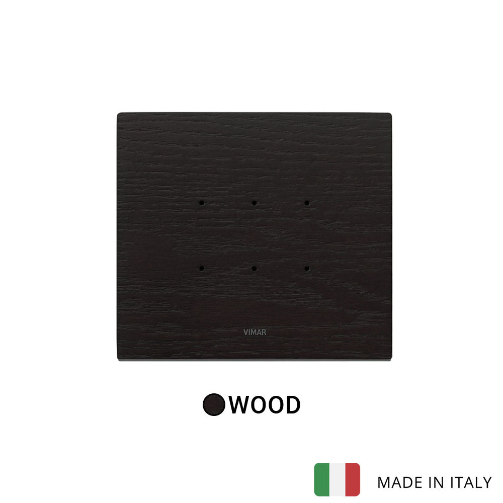 Vimar Eikon Tactil Plate 3M Wood Wenge