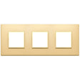 Vimar Eikon Evo Plate 6M (2+2+2) 71MM Aluminium Satin Gold
