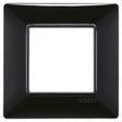 Vimar Plana Plate 2M Technopolymer Black - Square