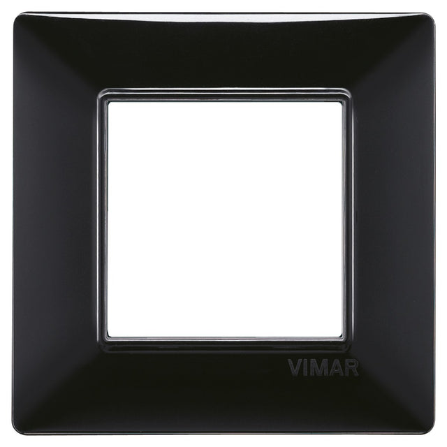 Vimar Plana Plate 2M Technopolymer Black - Square