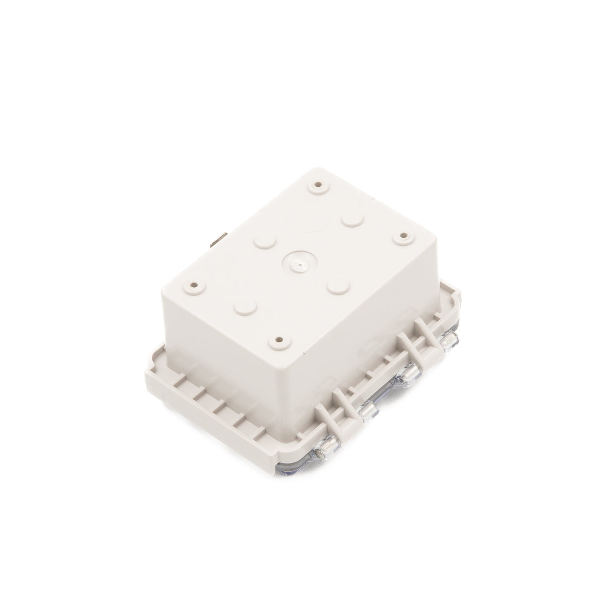 Boxco P-Series 90x120x70mm Plastic Enclosure, IP67, IK08, PC, Transparent Cover, Molded Hinge and Latch Type - PHOTO 3