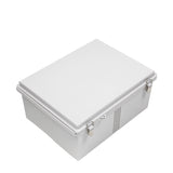 Boxco P-Series 350x450x200mm Plastic Enclosure, IP67, IK08, ABS, Grey Cover, Molded Hinge and Latch Type - PHOTO 1
