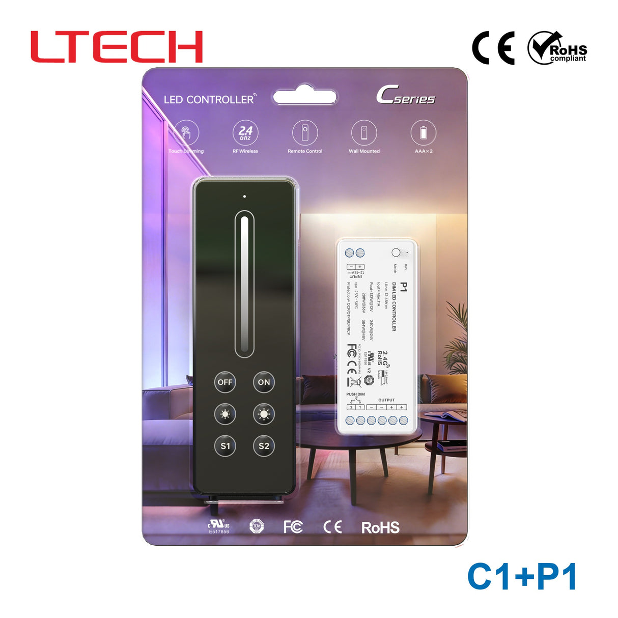 Ltech C1+P1 LED Controller