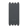 Vimar Eikon 1P NO 10A Push Button Grey