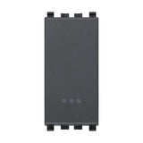 Vimar Eikon 1P NO 10A Push Button Grey